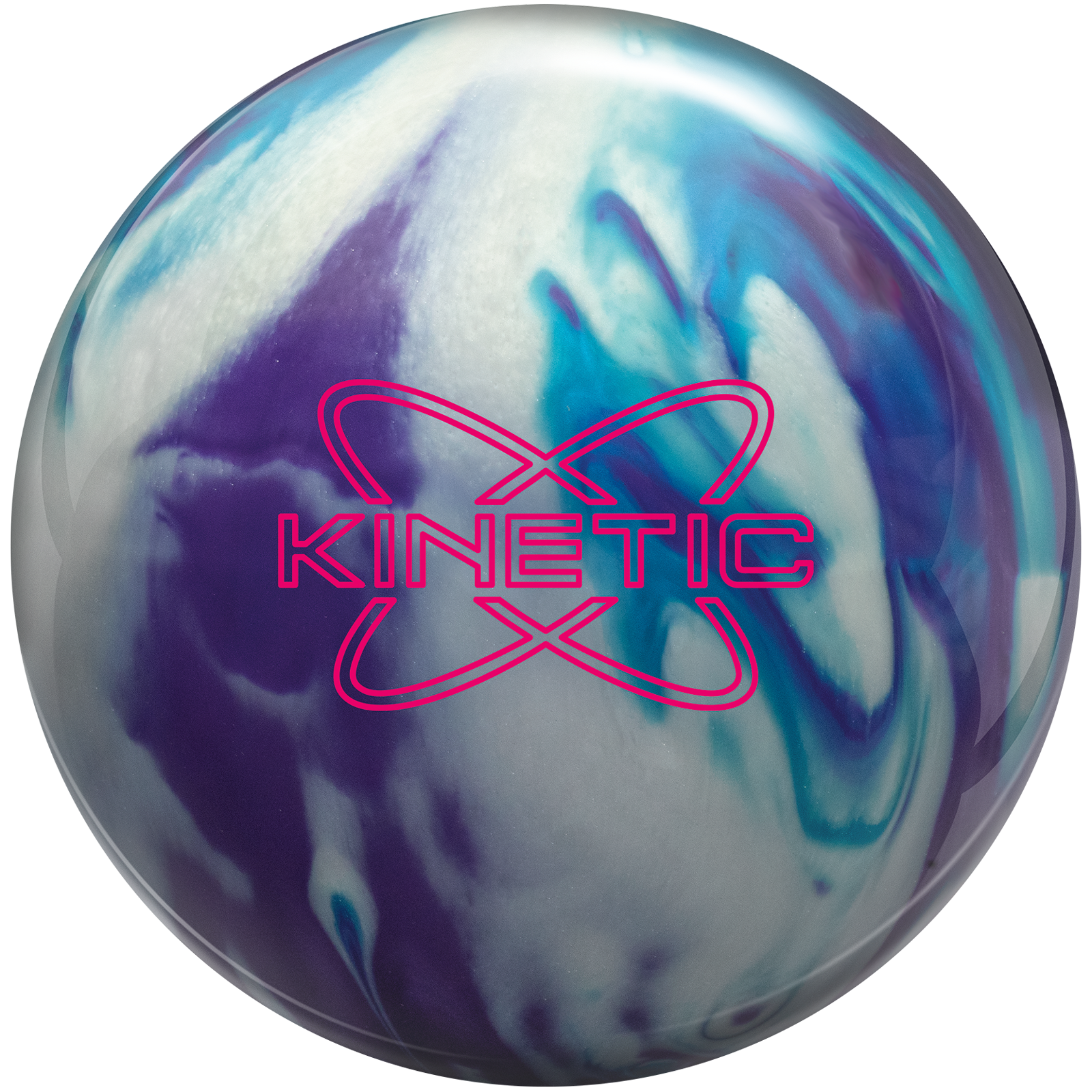 キネティックサファイヤアイス 15p ボウリングボール トラック Kinetic Sapphire Ice – Track Bowling