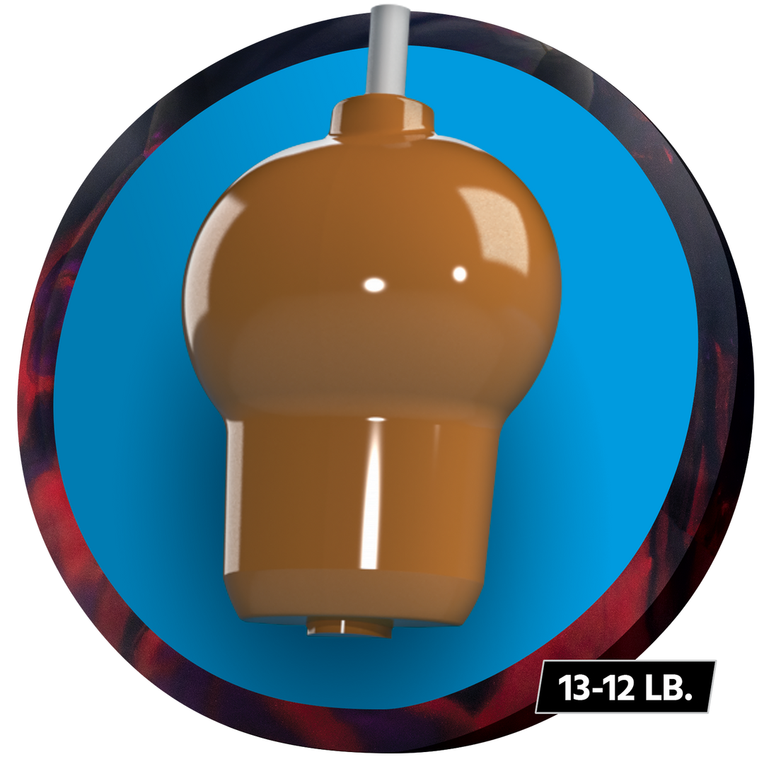 Theorem core for 13 to 12 pound bowling balls.