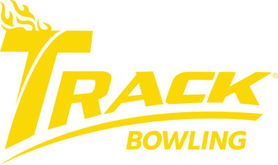 Track Bowling yellow logo.