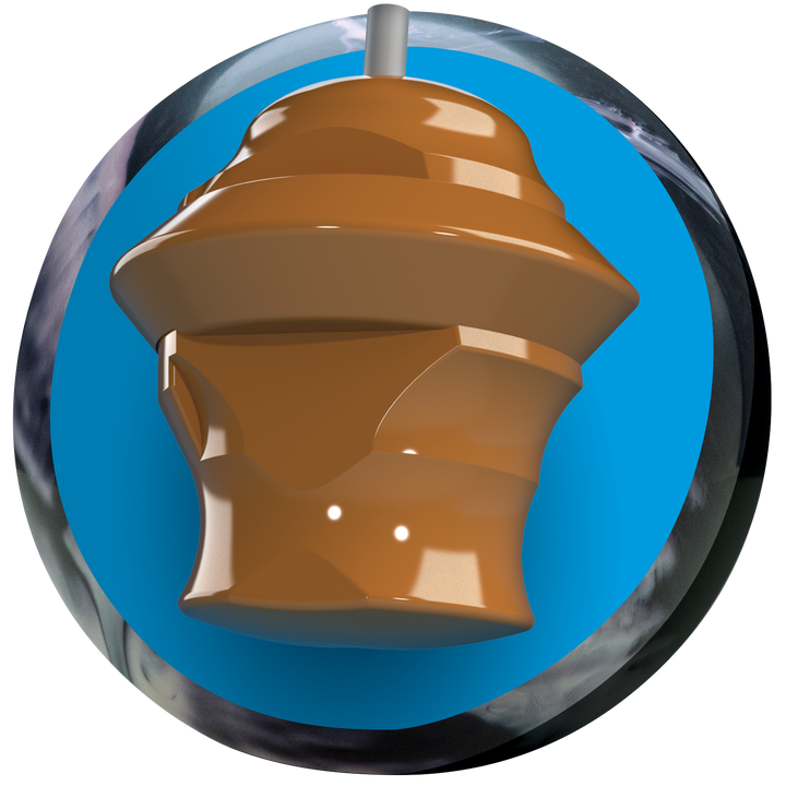 16 to 14 pound core for the Kinetic Black Ice bowling ball