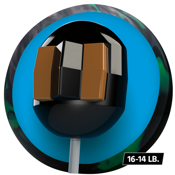 The Criterion Inverse core for sixteen to fourteen pound bowling balls.